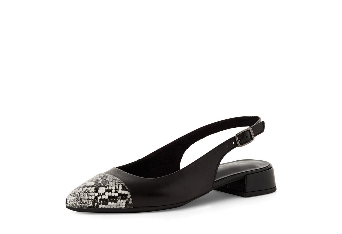 tamaris Slingpumps, Blockabsatz, Businessschuh mit verstellbarem Riemchen