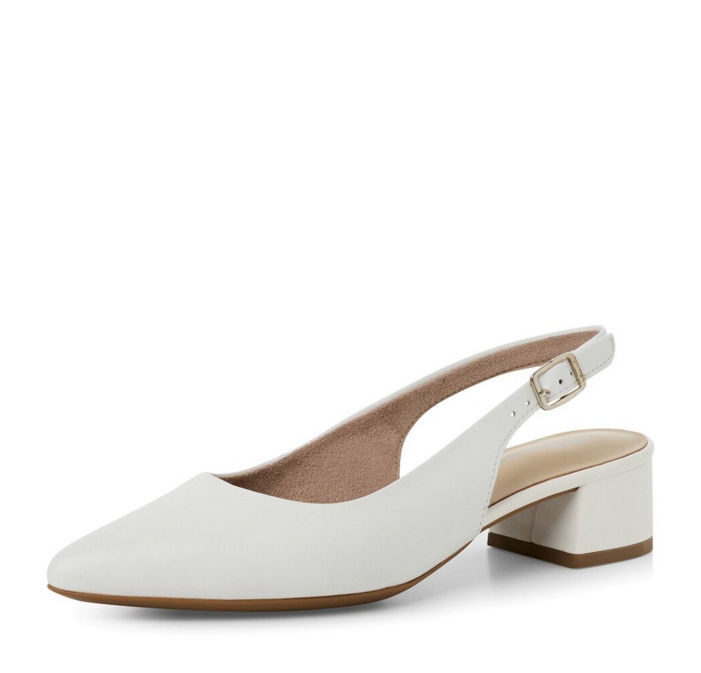 tamaris - Slings - Weiß Slipper