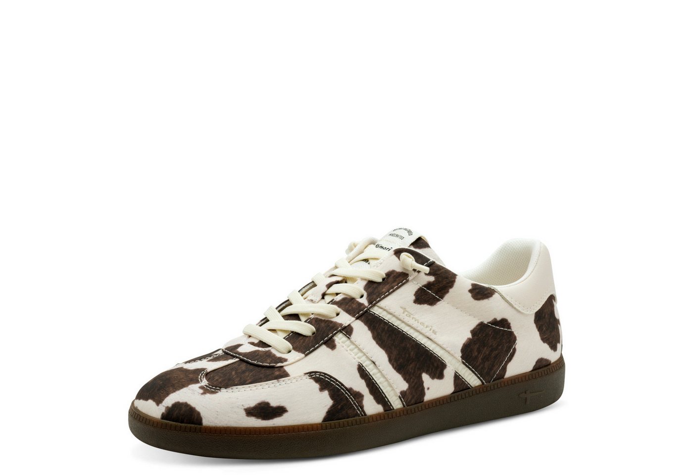 tamaris Slip-On Sneaker Freizeitschuh, Halbschuh, Schnürschuh im Kuh-Style
