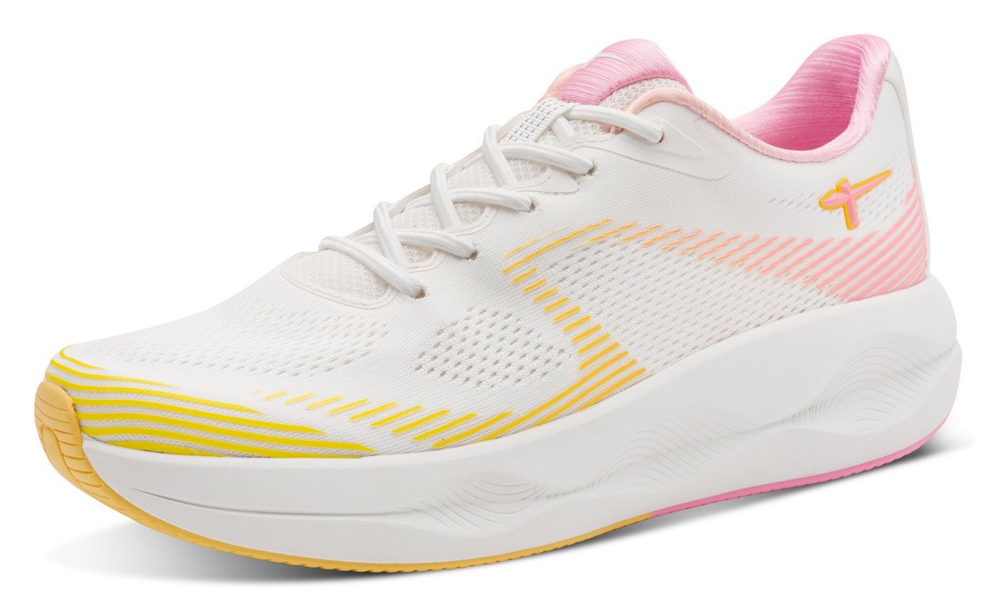 tamaris Slip-On Sneaker, Freizeitschuh, Halbschuh, Slipper in veganer Verarbeitung (weiß)