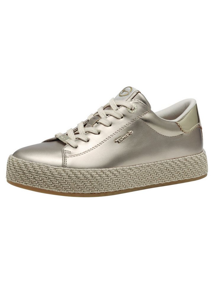 tamaris flach kein Absatz 1-23713-42 Sneaker (silber)