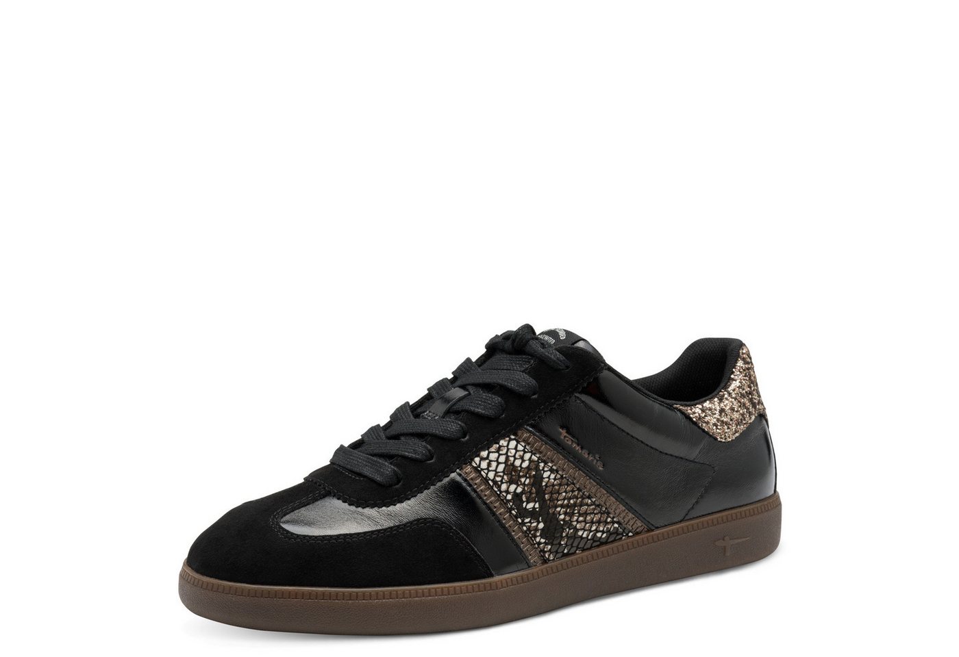 tamaris Sneaker, Freizeitschuh, Halbschuh, Schnürer mit gepolstertem Schaftrand