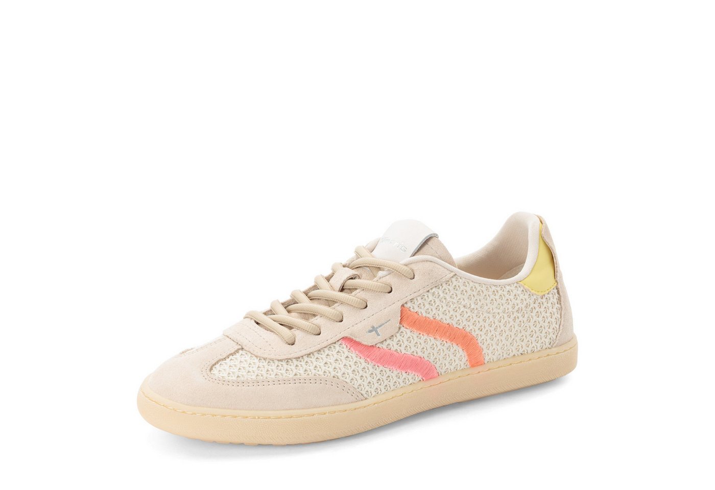 tamaris Sneaker Freizeitschuh, Halbschuh, Schnürschuh im modischen Retro-Look
