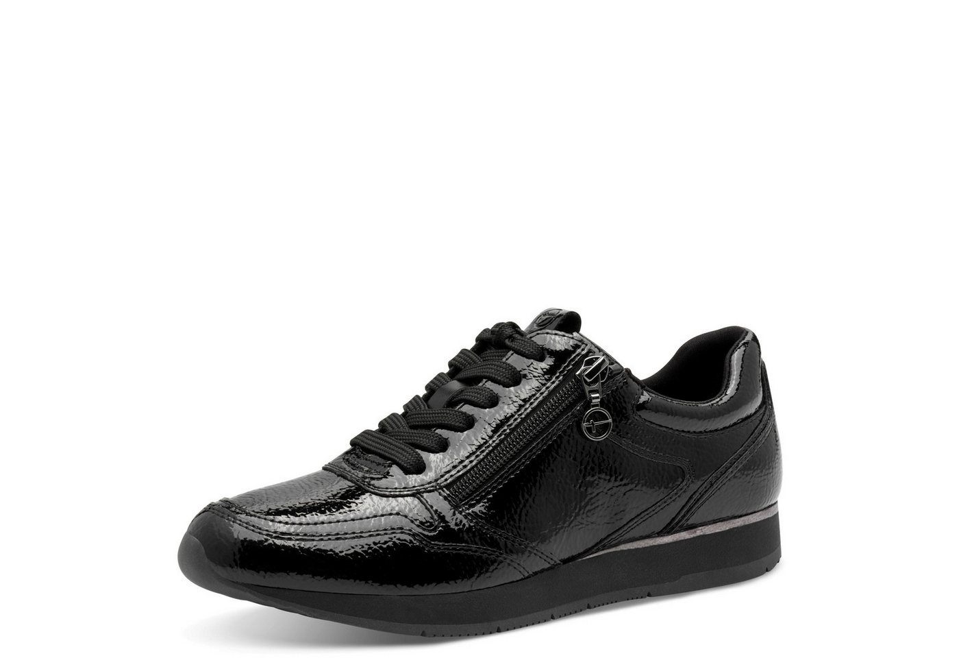 tamaris Sneaker, Freizeitschuh, Halbschuh, Schnürschuh mit Außrenreißverschluss