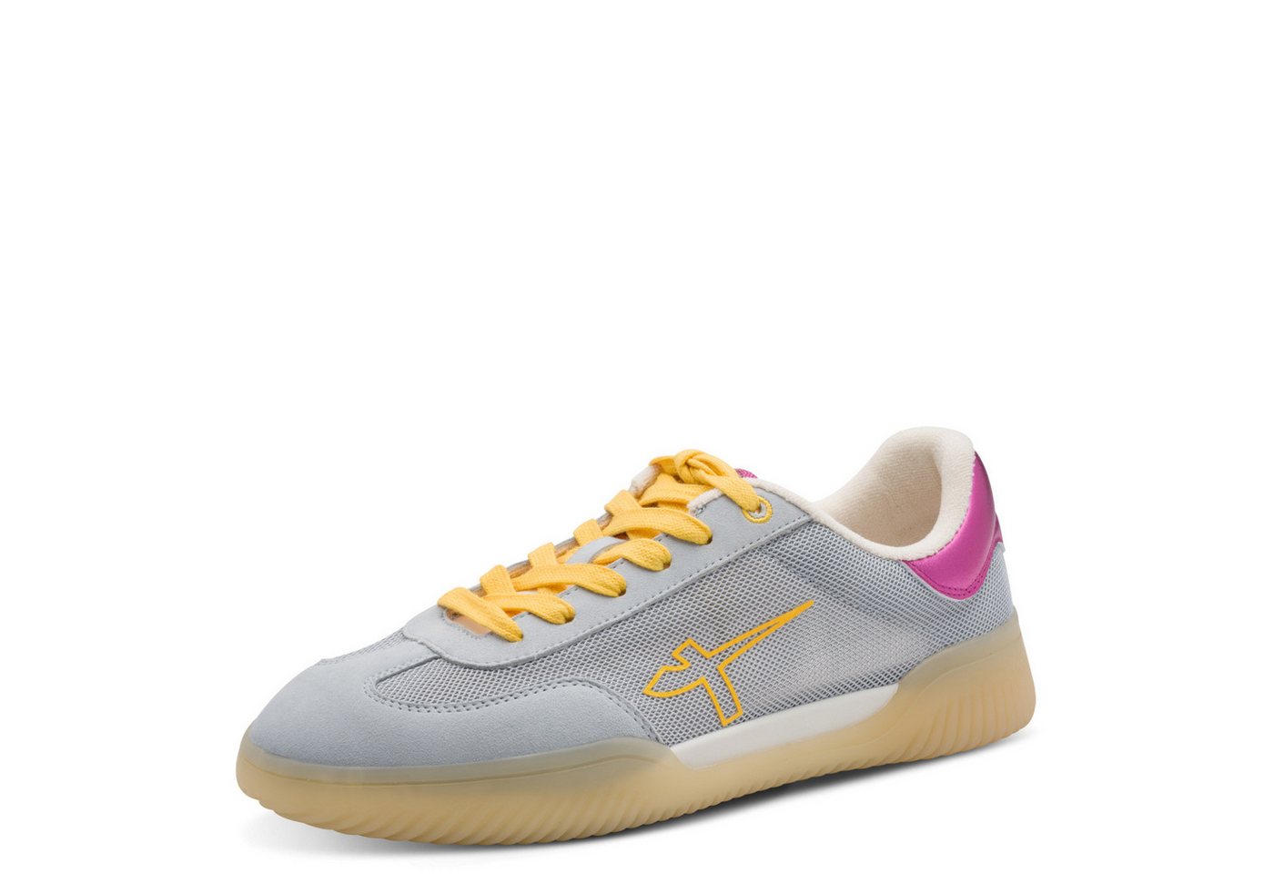 tamaris Sneaker, Freizeitschuh, Halbschuh, Schnürschuh mit transparenter Laufsohle