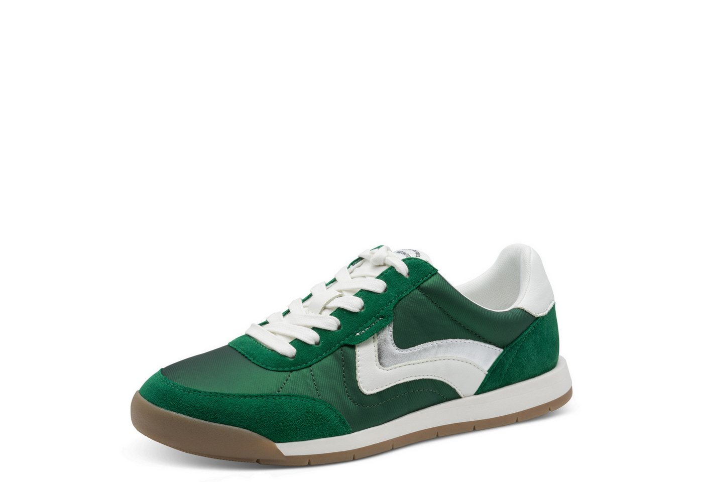 tamaris Sneaker, Freizeitschuh, Halbschuh, Schnürschuh, weich gepolsterter Schaftrand