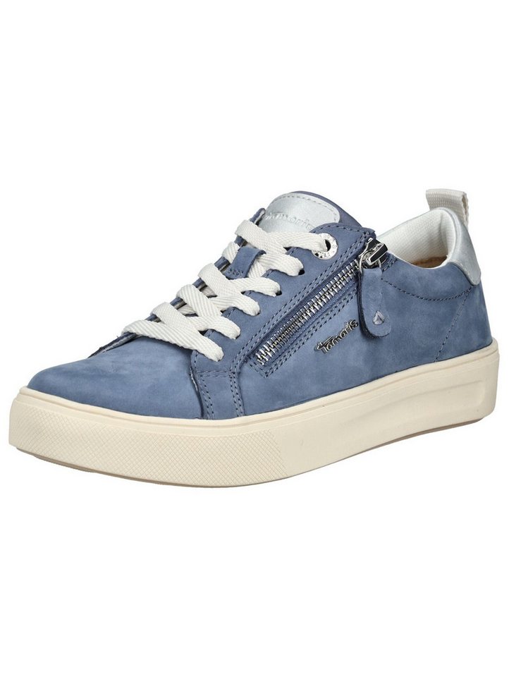 tamaris Sneaker Leder/Textil Sneaker (Denim)