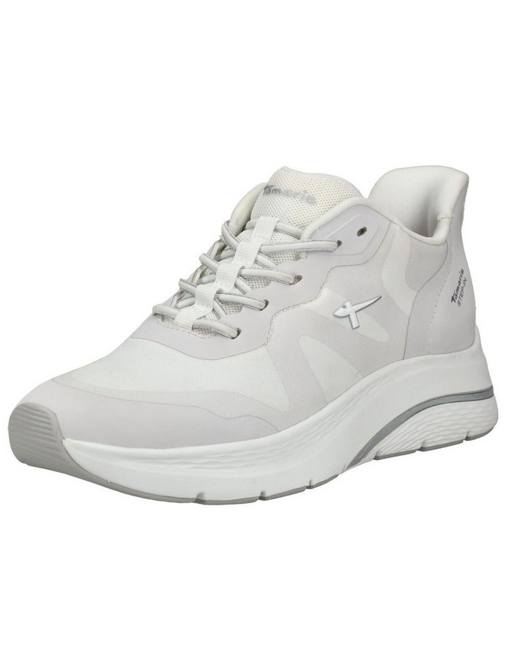 tamaris Sneaker Lederimitat/Textil Sneaker (weiß)