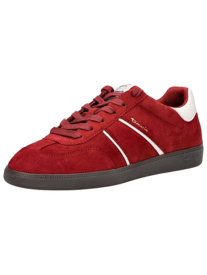tamaris Sneaker Veloursleder/Synthetik Sneaker (rot)