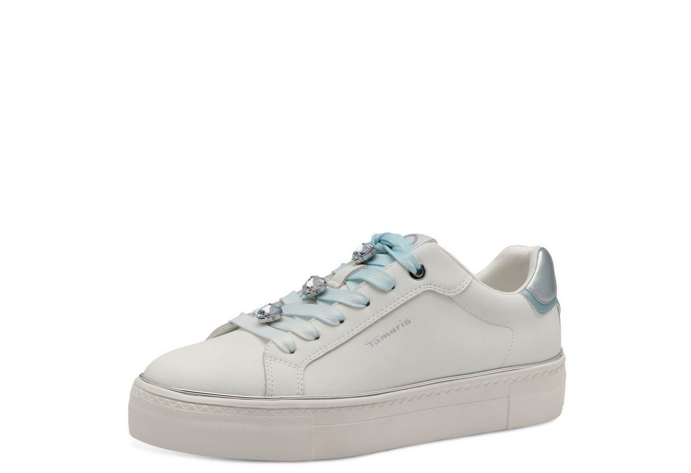 tamaris Sneaker (weiß/blau)