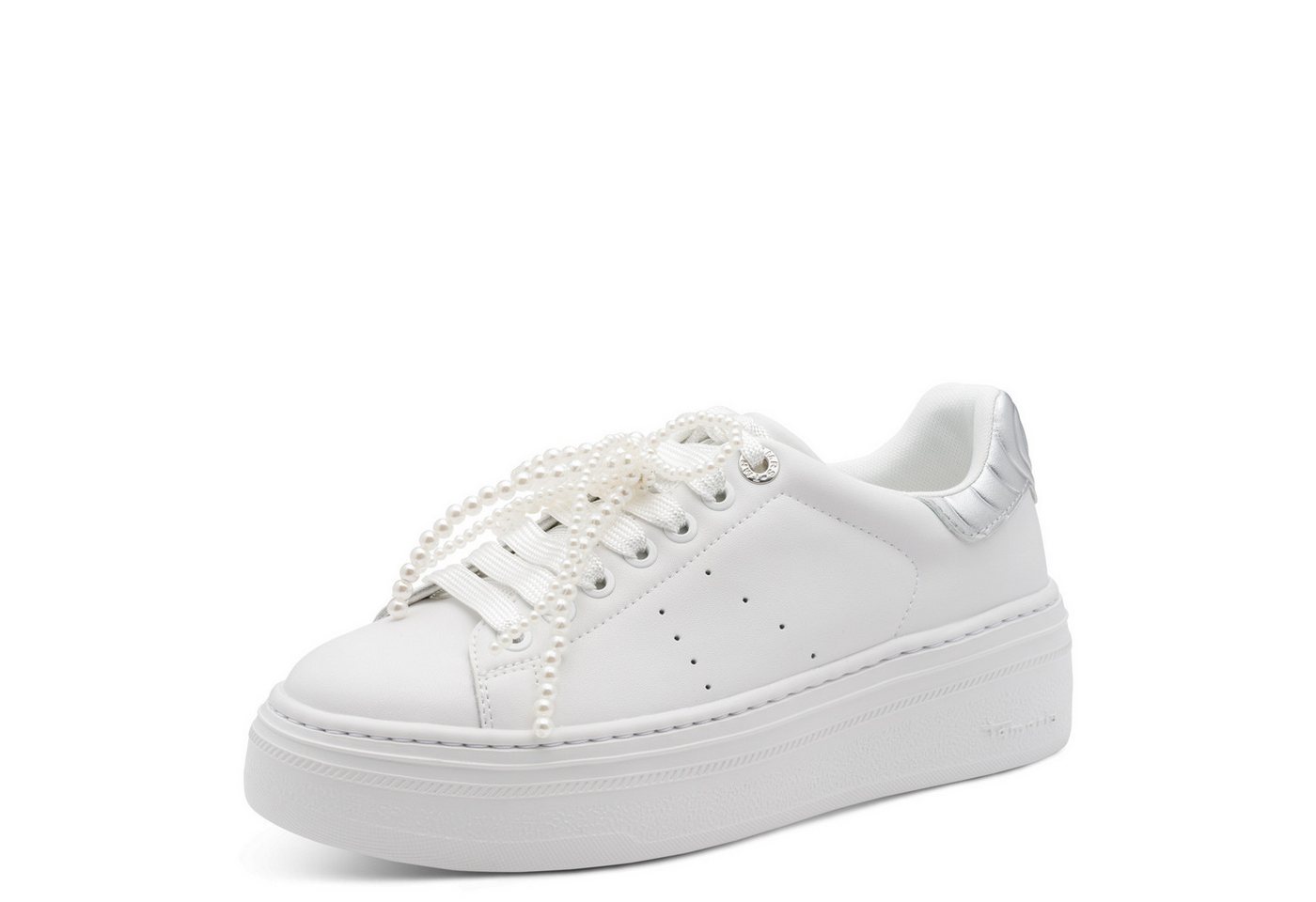 tamaris Sneaker (weiß/silber)