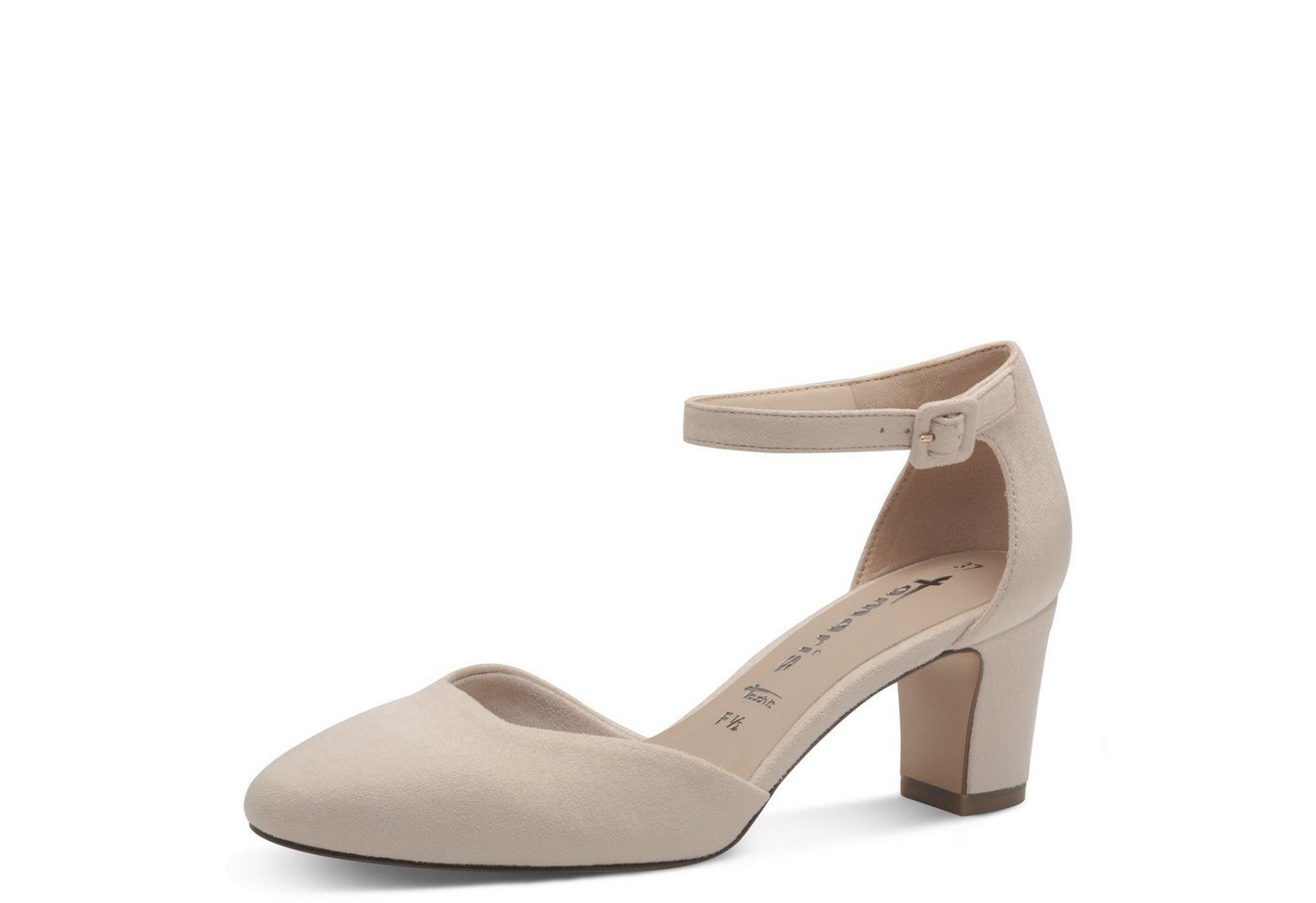 tamaris Spangenpumps, Riemchenpumps, Abendschuh, Festtagsschuh, verstellbare Schnalle