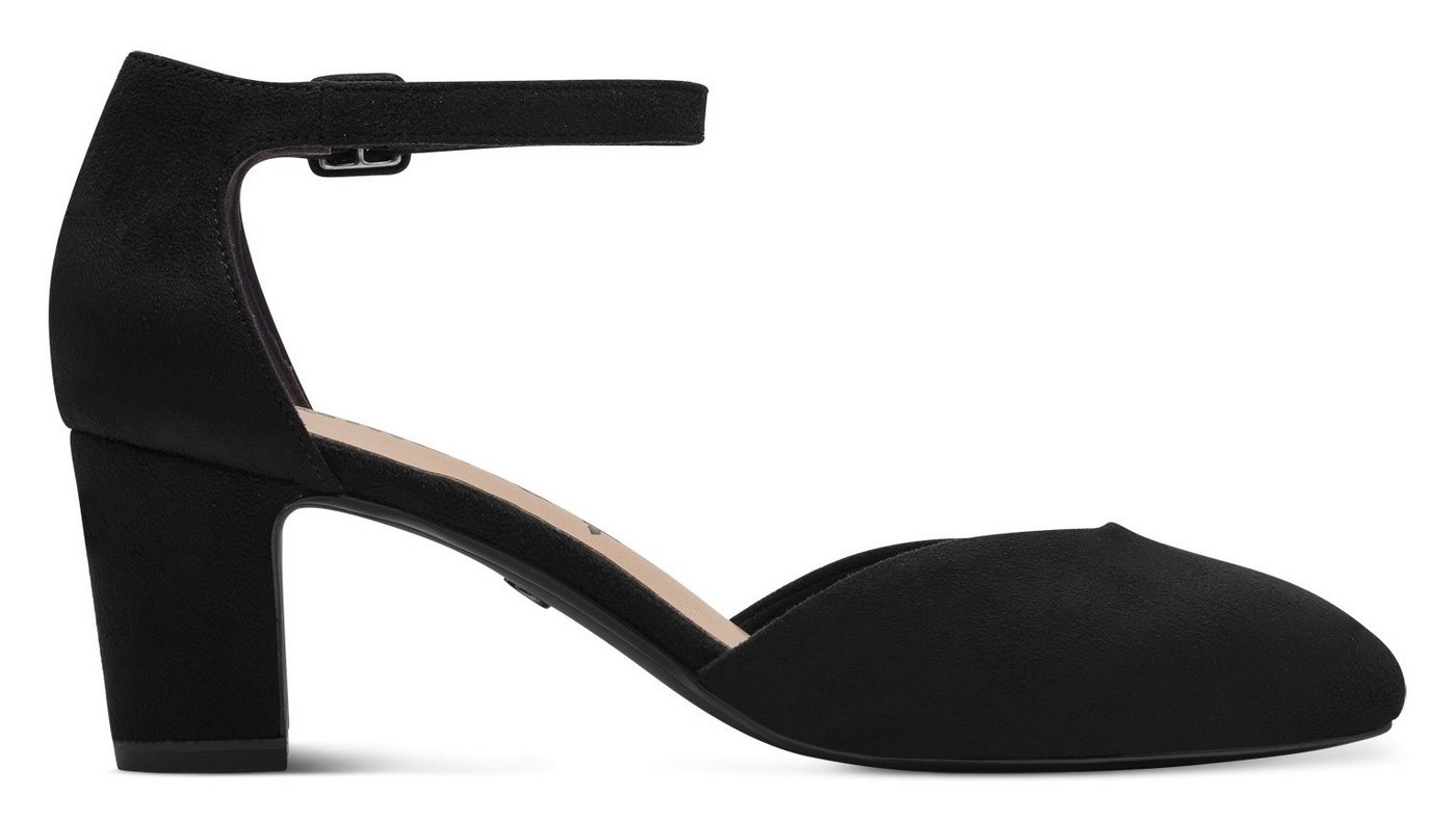 tamaris Spangenpumps, Riemchenpumps, Abendschuh, Festtagsschuh, verstellbare Schnalle
