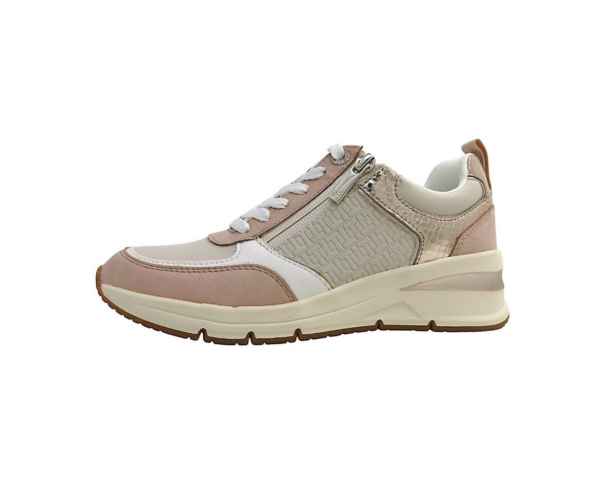tamaris sportlicher Schnürer Schnürschuh (rosa)