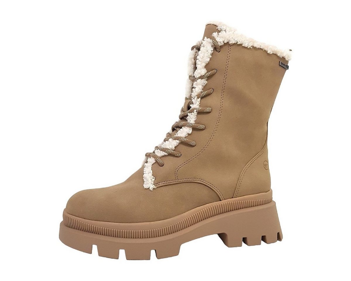 tamaris Stiefel Schnürstiefelette (beige)