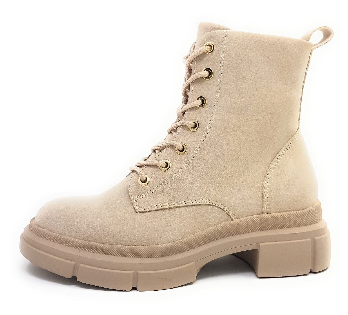 tamaris Stiefel Schnürstiefelette (beige)