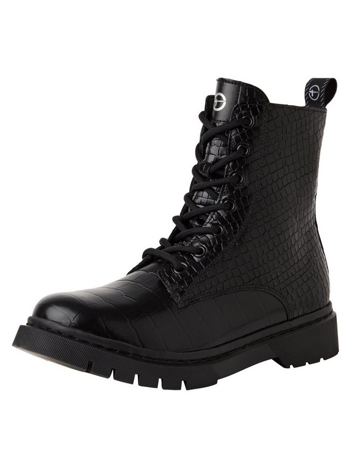 tamaris Stiefelette 1-25054-41 Schnürstiefelette COMFORT-Lining (schwarz)