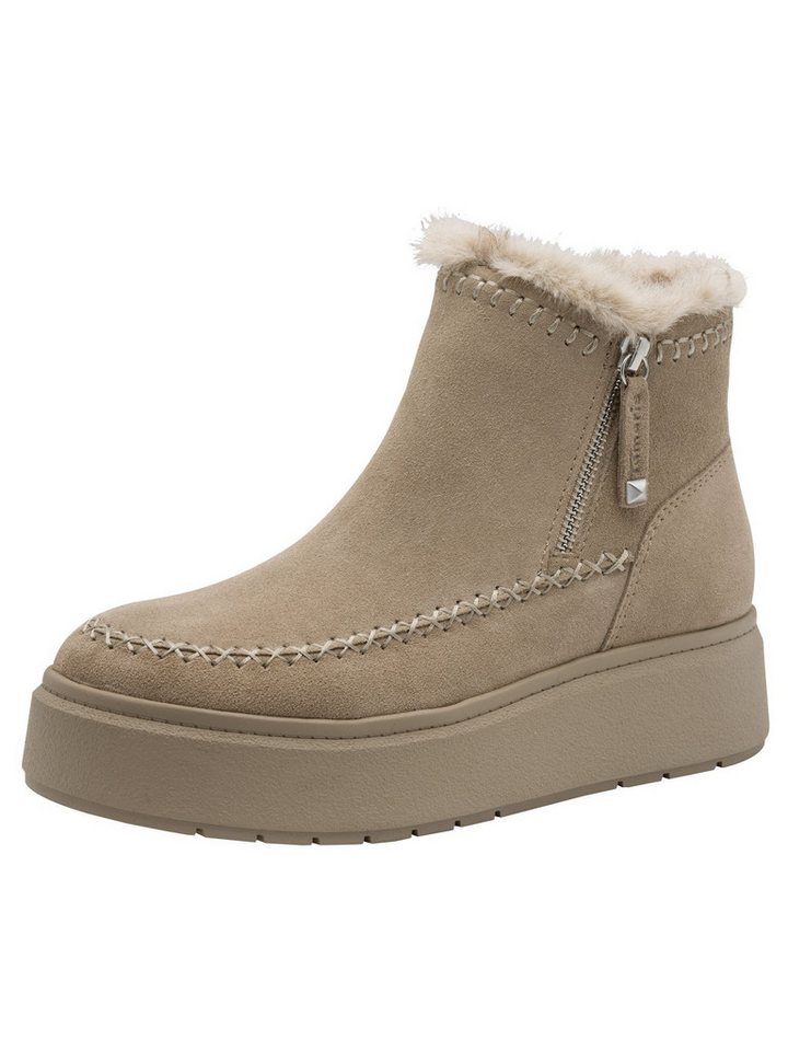 tamaris aus Leder Trichterabsatz 1-26442-45 Winterstiefelette