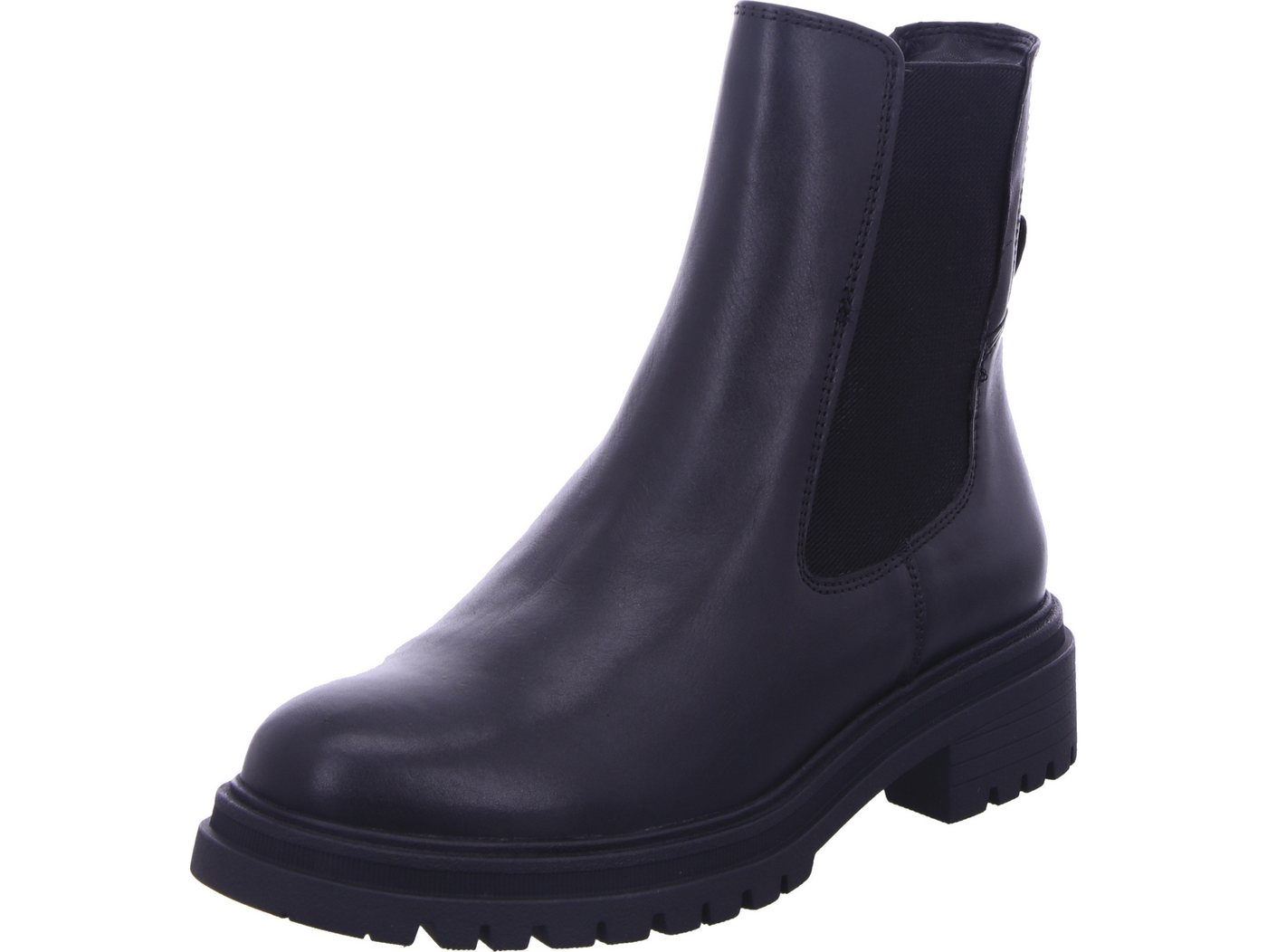 tamaris Stiefelette echtes Leder (schwarz)