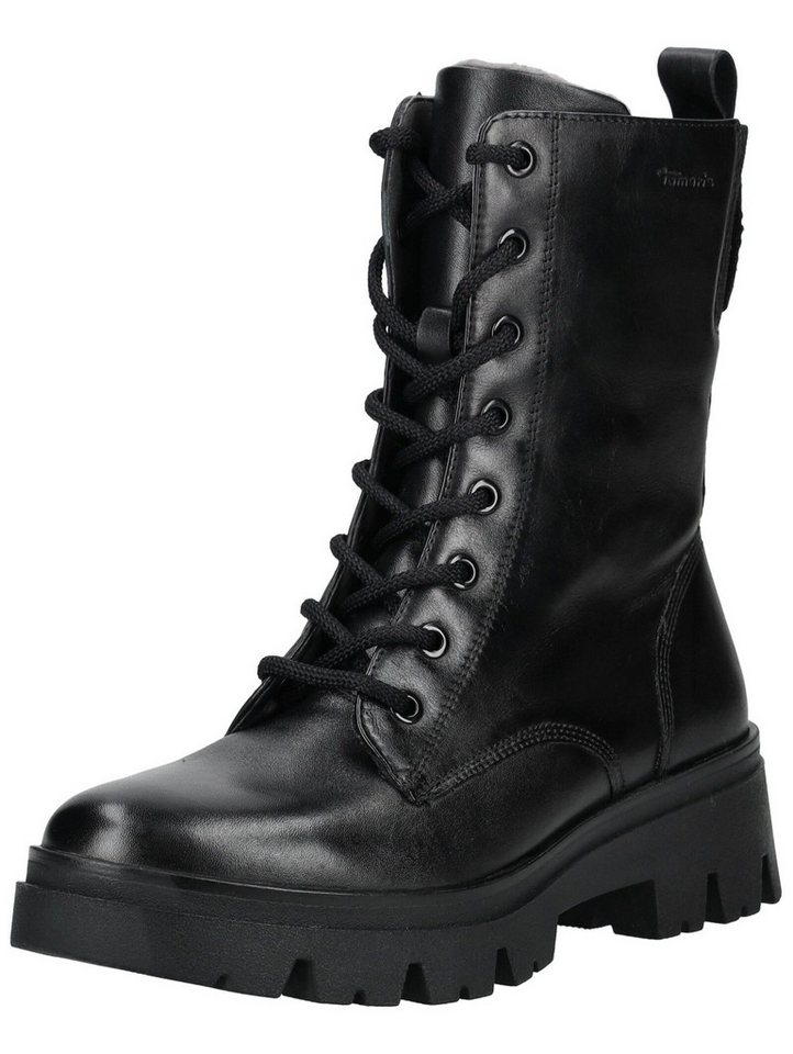 tamaris Stiefelette Lederimitat Schnürstiefelette