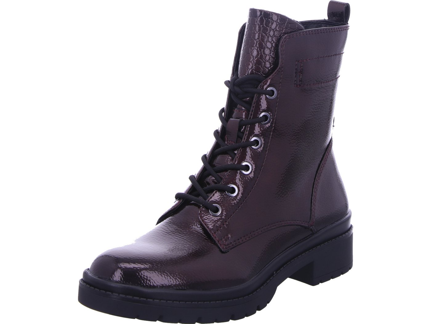 tamaris Schnürboots 100% vegan (rot)