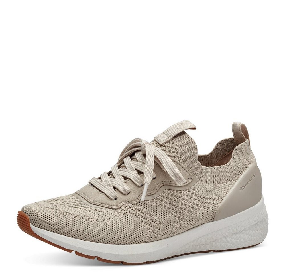 tamaris - Ties - Beige Schnürschuh