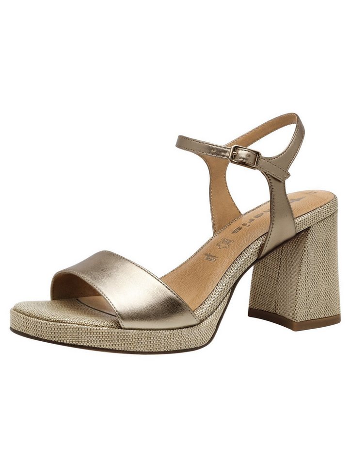 tamaris TOUCH-IT, ANTIshokk, ANTIslide mit Schließe Sandalette TOUCH-IT (metallic)