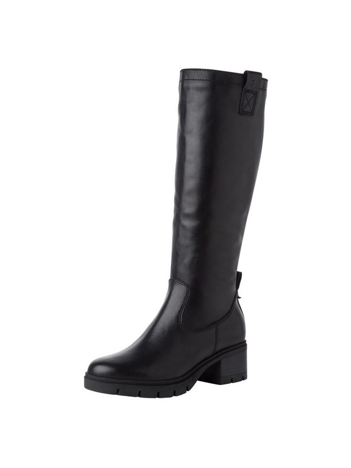 tamaris TOUCH-IT aus Leder Blockabsatz 1-25601-43 Stiefel TOUCH-IT