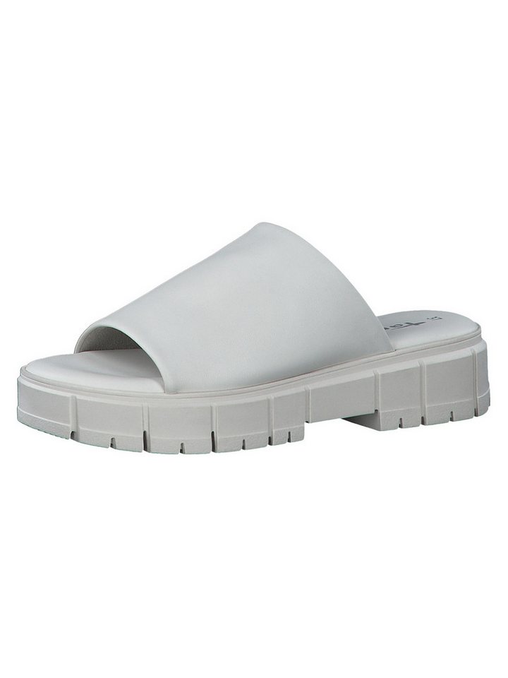tamaris TOUCH-IT aus Leder Blockabsatz 1-27252-42 Keilpantolette TOUCH-IT