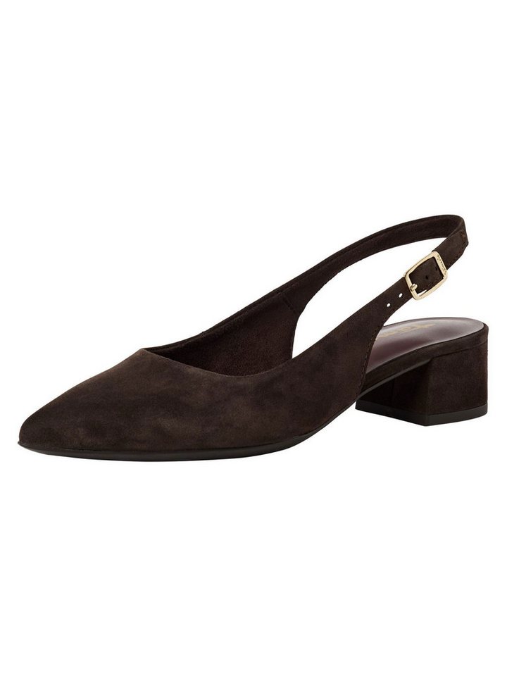 tamaris TOUCH-IT aus Leder Blockabsatz 1-29500-42 Slingpumps TOUCH-IT