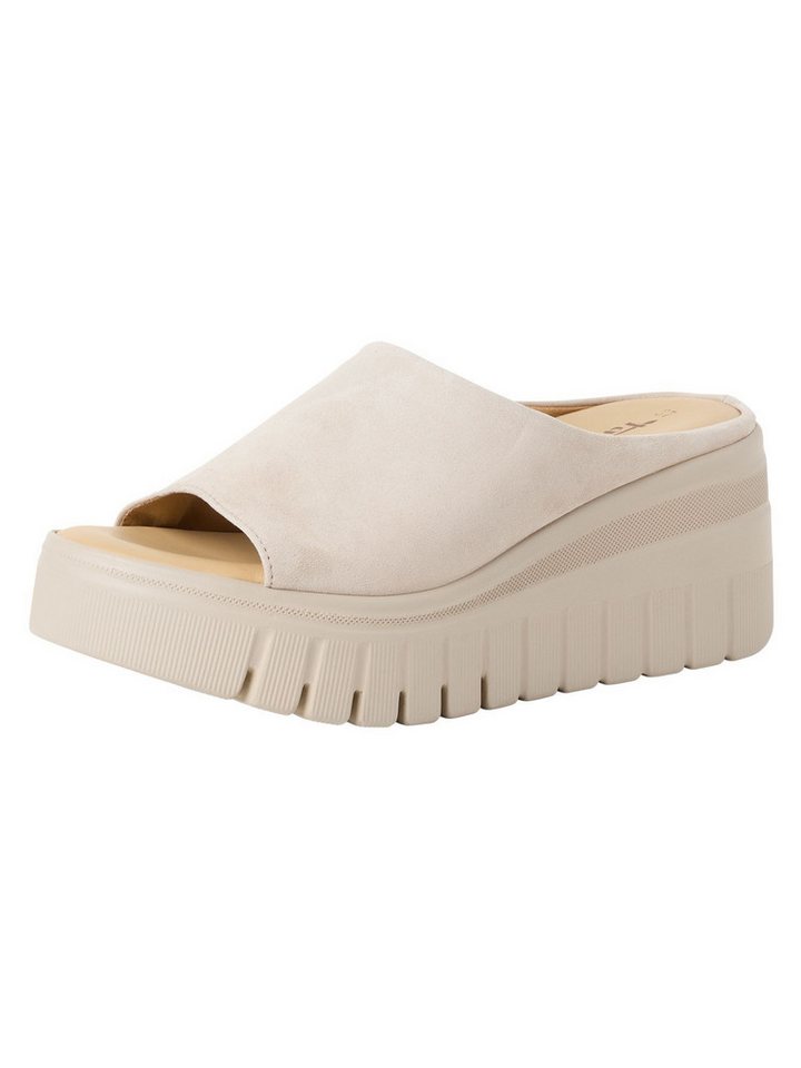 tamaris TOUCH-IT aus Leder Keilabsatz 1-27206-46 Keilpantolette TOUCH-IT