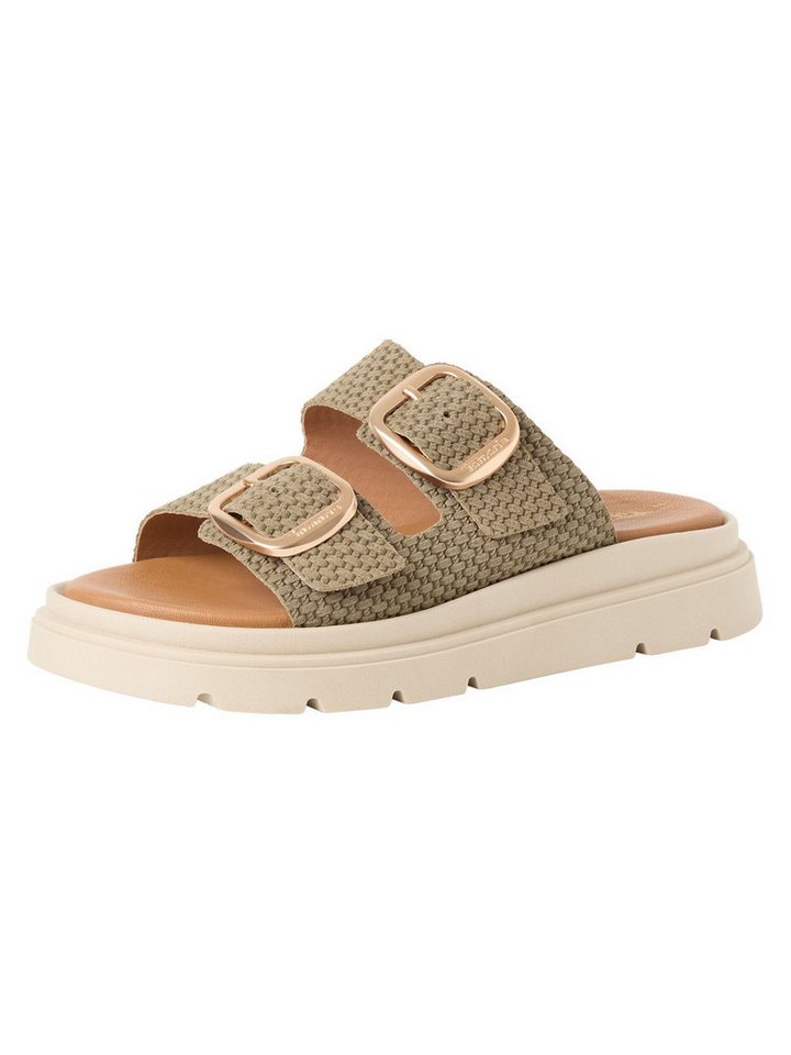 tamaris TOUCH-IT aus Leder Keilabsatz 1-27239-42 Sandale TOUCH-IT