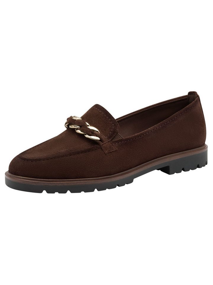 tamaris TOUCH-IT aus Leder kein Absatz 1-24230-45 Slipper TOUCH-IT