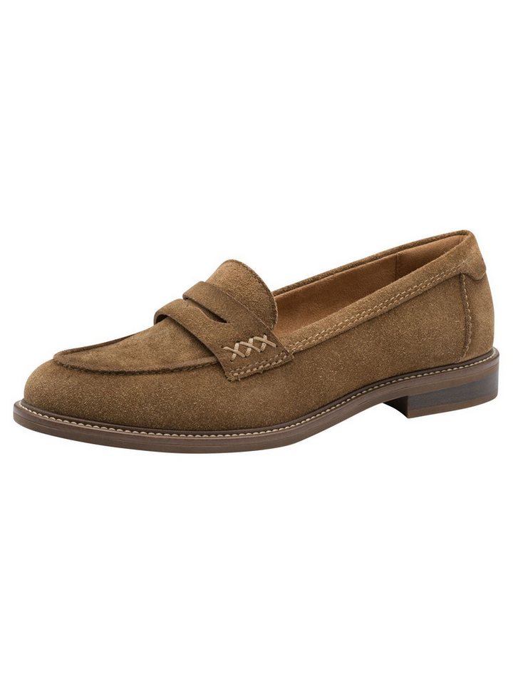 tamaris TOUCH-IT aus Leder kein Absatz 1-24660-45 Slipper TOUCH-IT