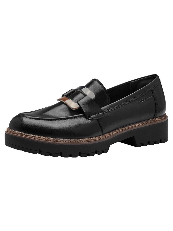 tamaris TOUCH-IT aus Leder kein Absatz 1-24722-43 Slipper TOUCH-IT