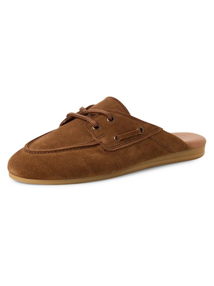 tamaris TOUCH-IT aus Leder kein Absatz 1-27314-46 Sabot TOUCH-IT