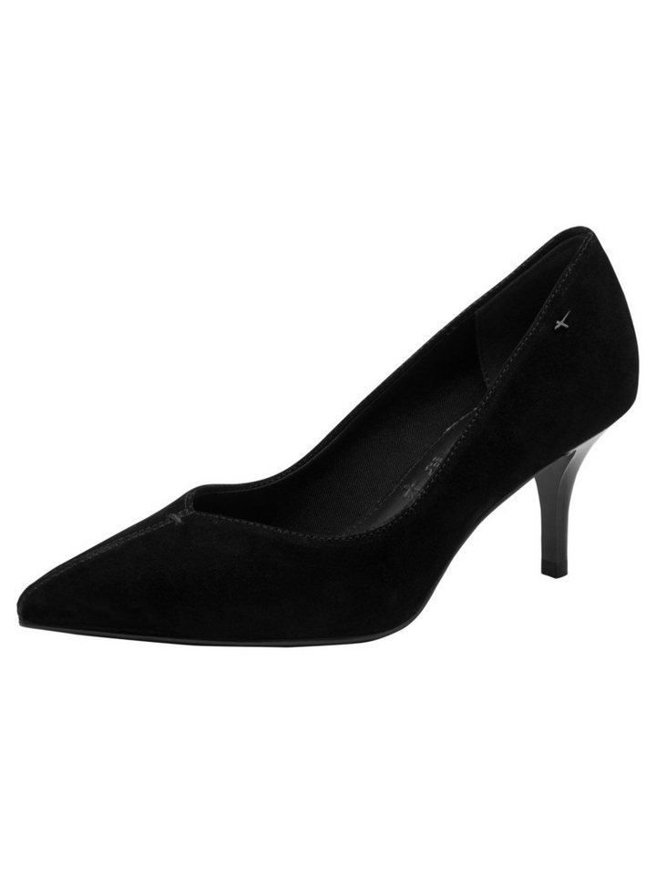 tamaris TOUCH-IT aus Leder Stilettoabsatz 1-22422-46 Pumps TOUCH-IT (schwarz)
