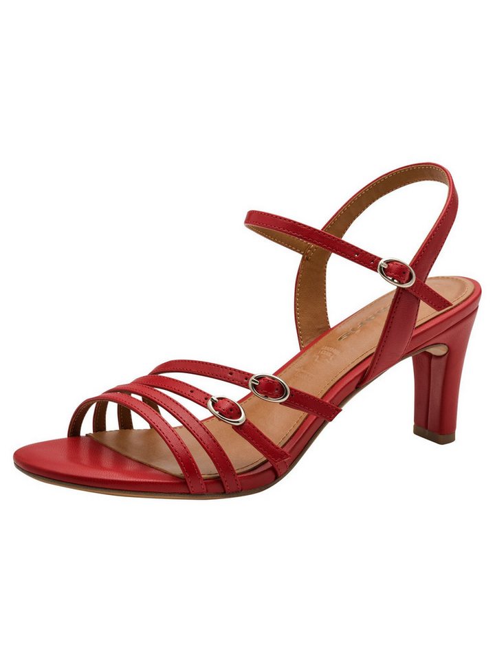 tamaris TOUCH-IT aus Leder Stilettoabsatz 1-28351-46 Sandalette TOUCH-IT