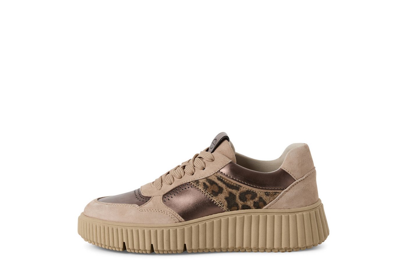 tamaris TOUCH IT Damen Sneaker 1-23774-43-988 bronce combi Sneaker