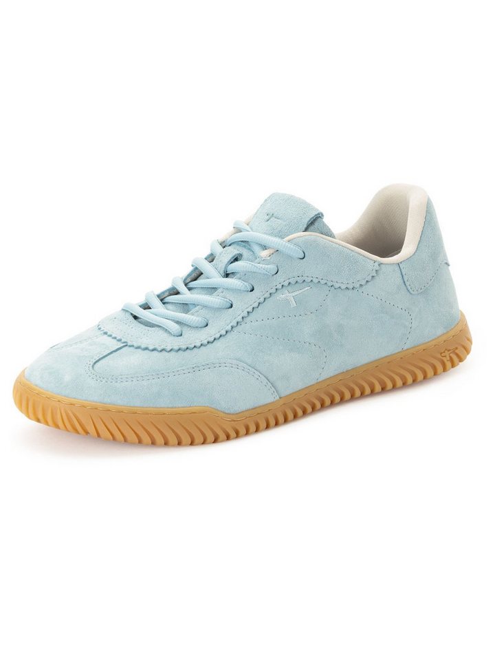 tamaris TOUCH-IT, Europrice aus Leder kein Absatz Sneaker TOUCH-IT (blau)