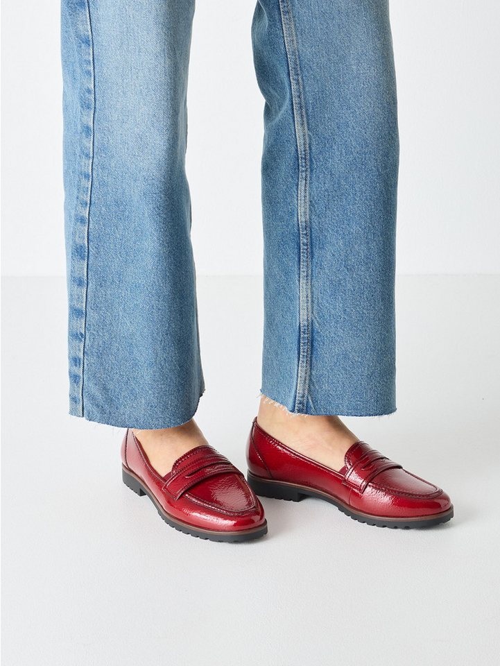 tamaris TOUCH-IT mit Blockabsatz Blockabsatz 1-24239-42 Slipper TOUCH-IT (rot)