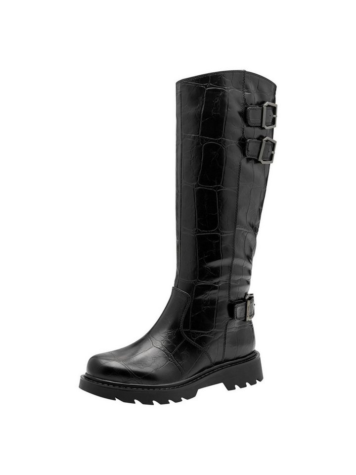 tamaris TOUCH-IT mit Reißverschluss kein Absatz 1-25623-45 Stiefel TOUCH-IT
