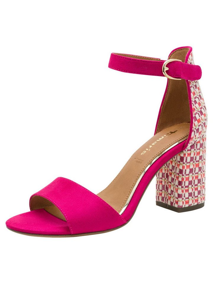 tamaris TOUCH-IT mit Schließe Blockabsatz 1-28356-42 Sandalette TOUCH-IT