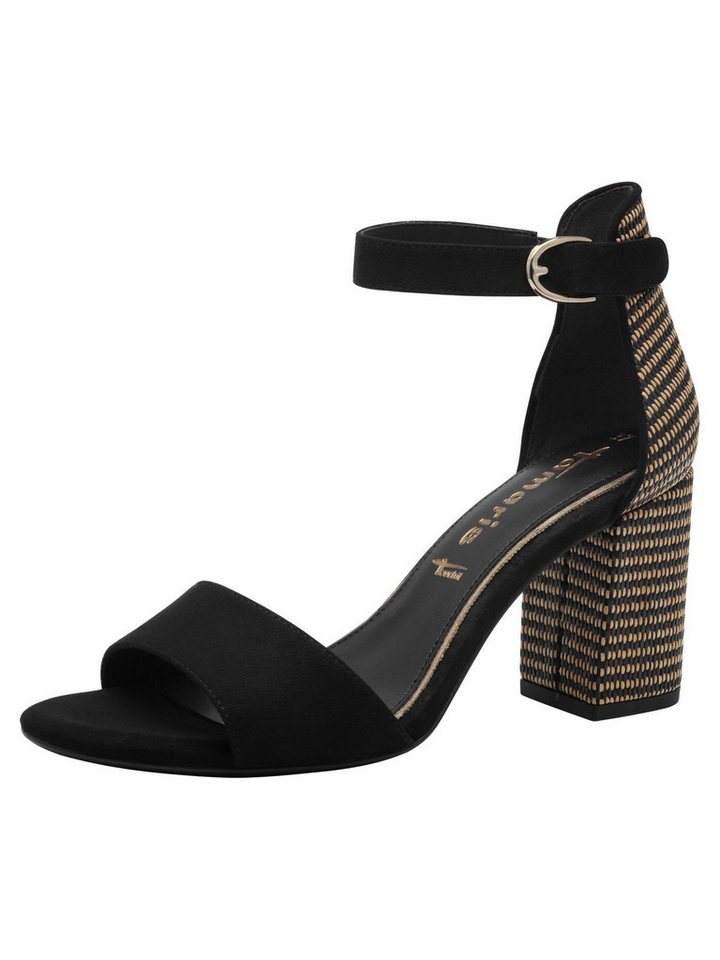 tamaris TOUCH-IT mit Schließe Blockabsatz 1-28356-42 Sandalette TOUCH-IT (schwarz)