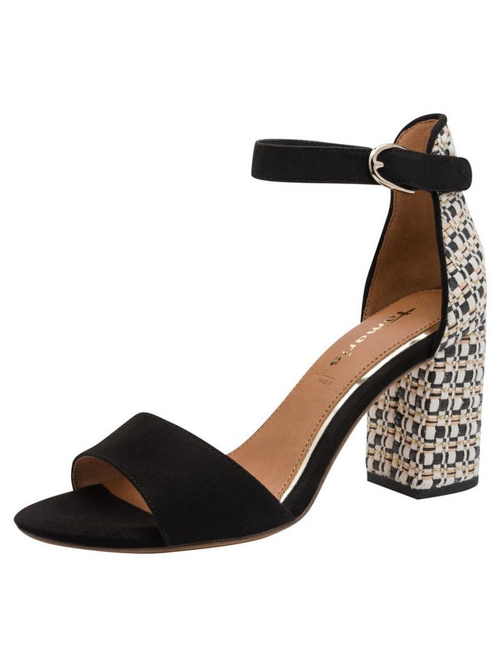 tamaris TOUCH-IT mit Schließe Blockabsatz 1-28356-42 Sandalette TOUCH-IT (schwarz)