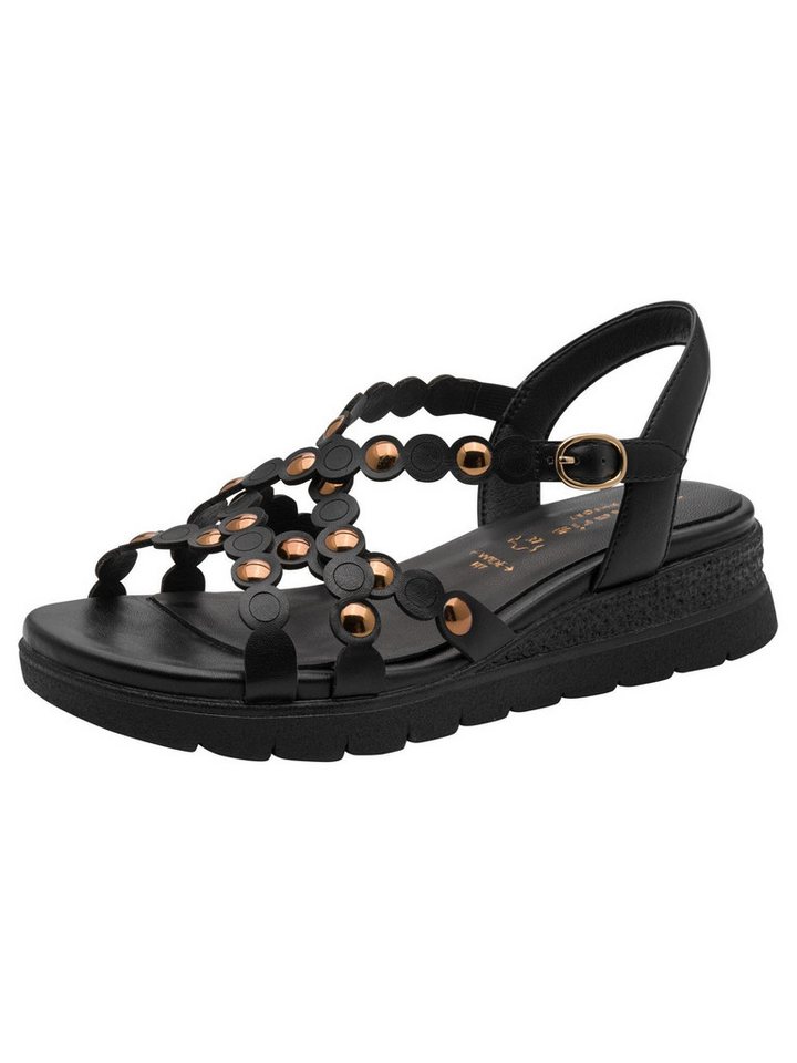 tamaris WIDE FIT comfortFit Frauen kein Absatz 8-88738-46 Plateausandaletten comfortFit