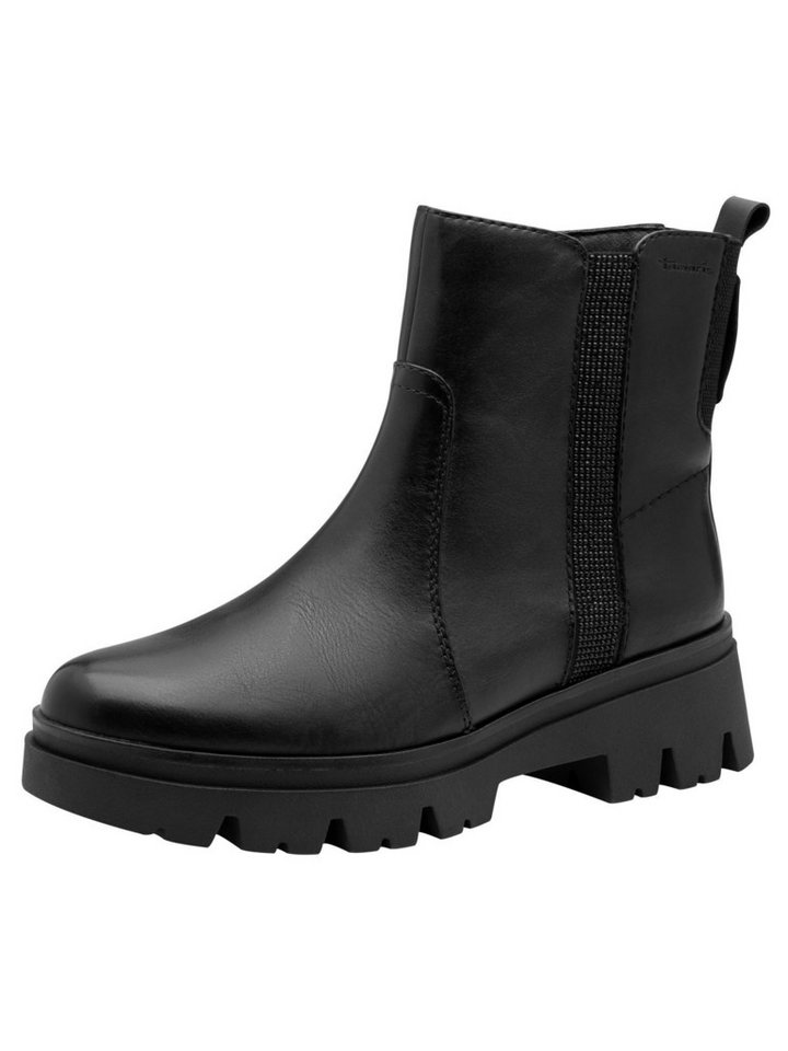 tamaris WIDE FIT Easy Stretch, comfortFit, Removable Sock Stiefelette Easy Stretch