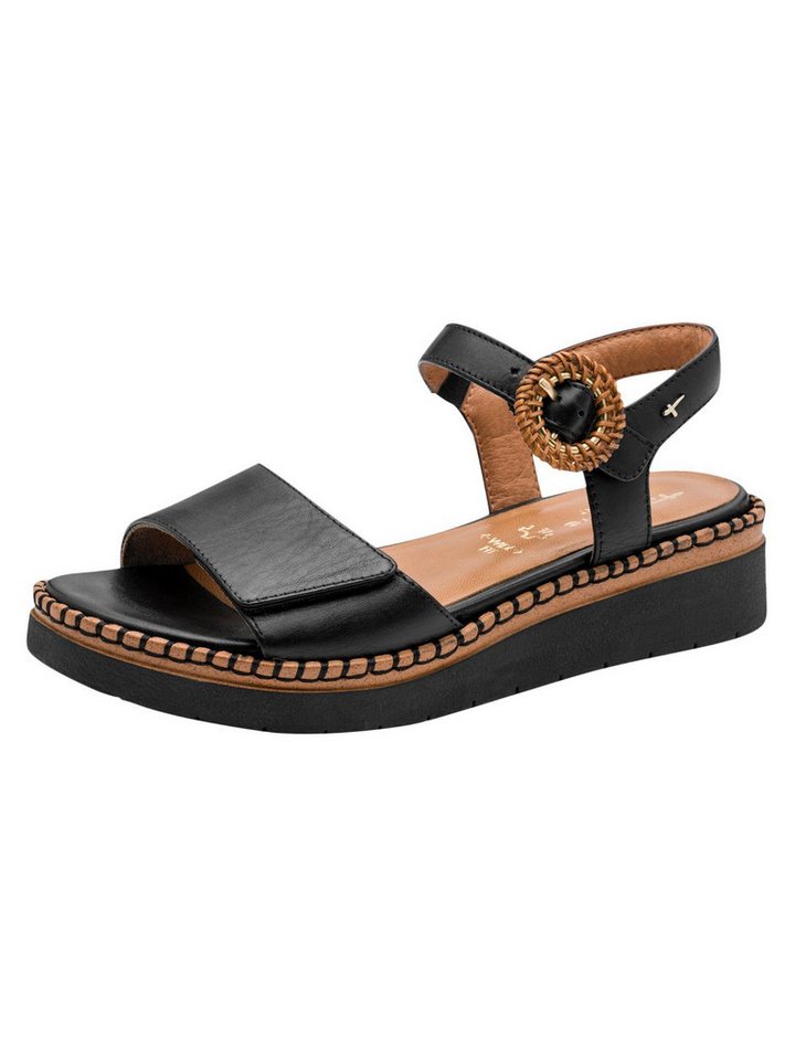 tamaris WIDE FIT Plateausandaletten Removable Sock