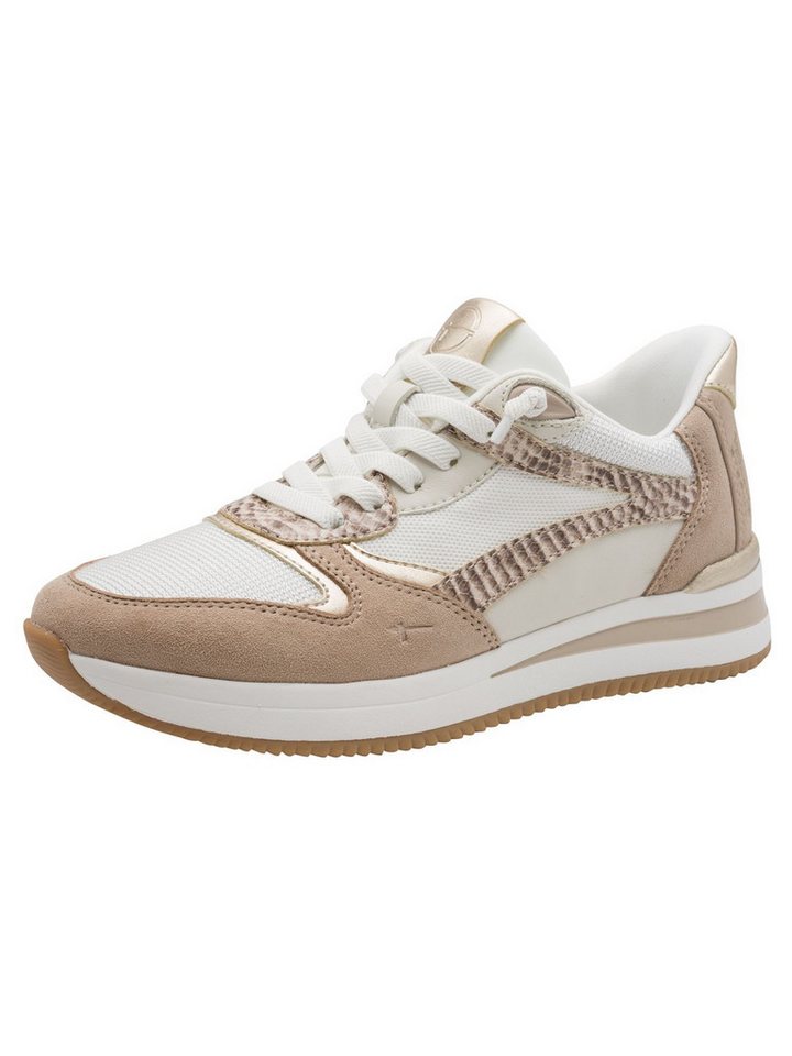 tamaris WIDE FIT Removable Sock, STEP IN, comfortFit Sneaker Removable Sock (beige/braun)