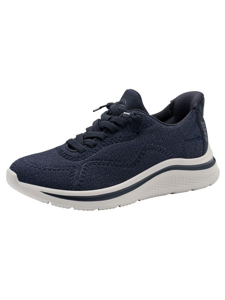 tamaris WIDE FIT Sneaker STEP IN (blau/schwarz)